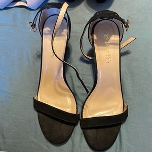 Black heels
